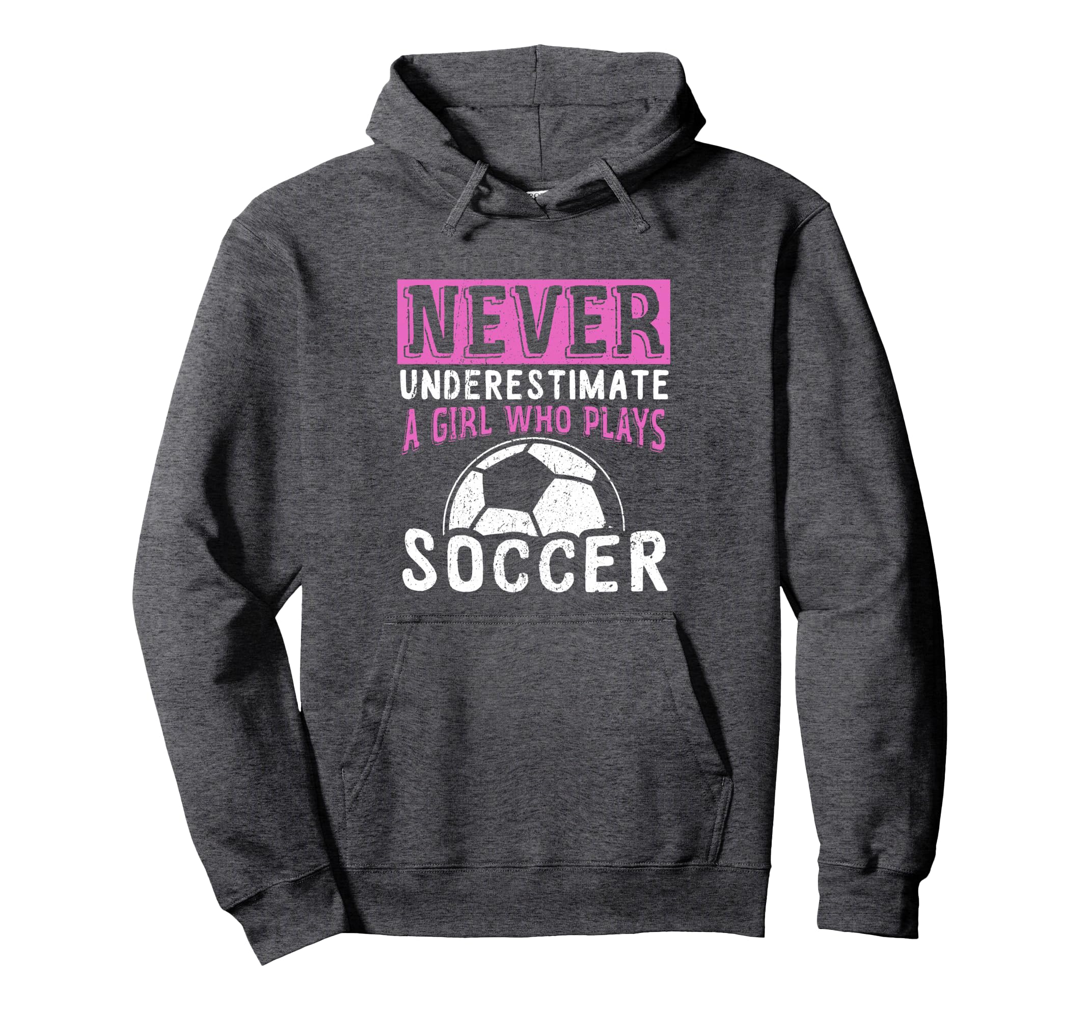 Never Underestimate Who Plays Hoodie - Casual Everyday Wear for Adults