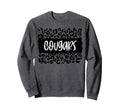 Cougars Team Mascot School Spirit Sweatshirt - Custom Art Print Unisex
