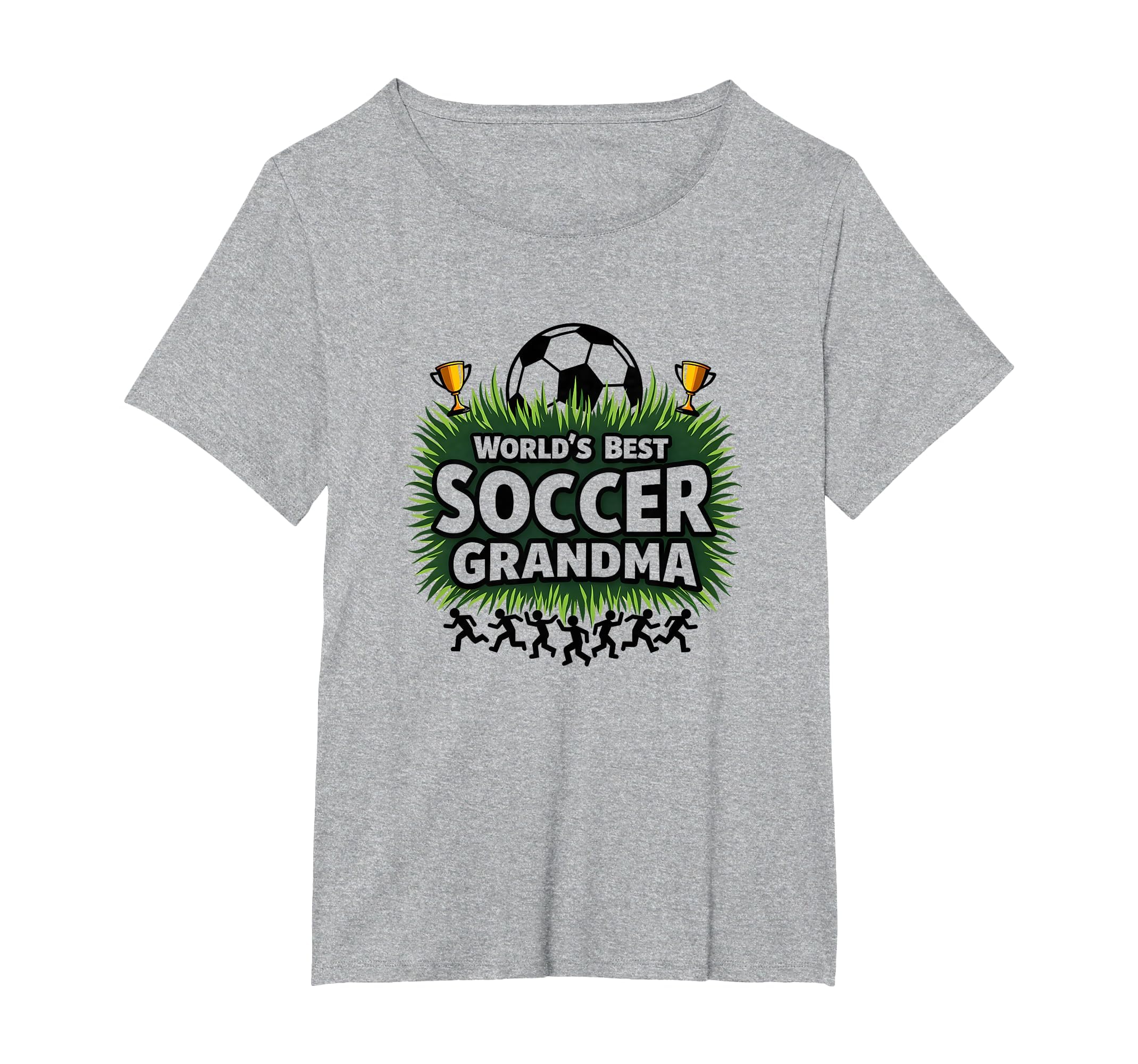 Worlds Best Soccer Grandma Champion T-Shirt - Streetwear Style for Adults