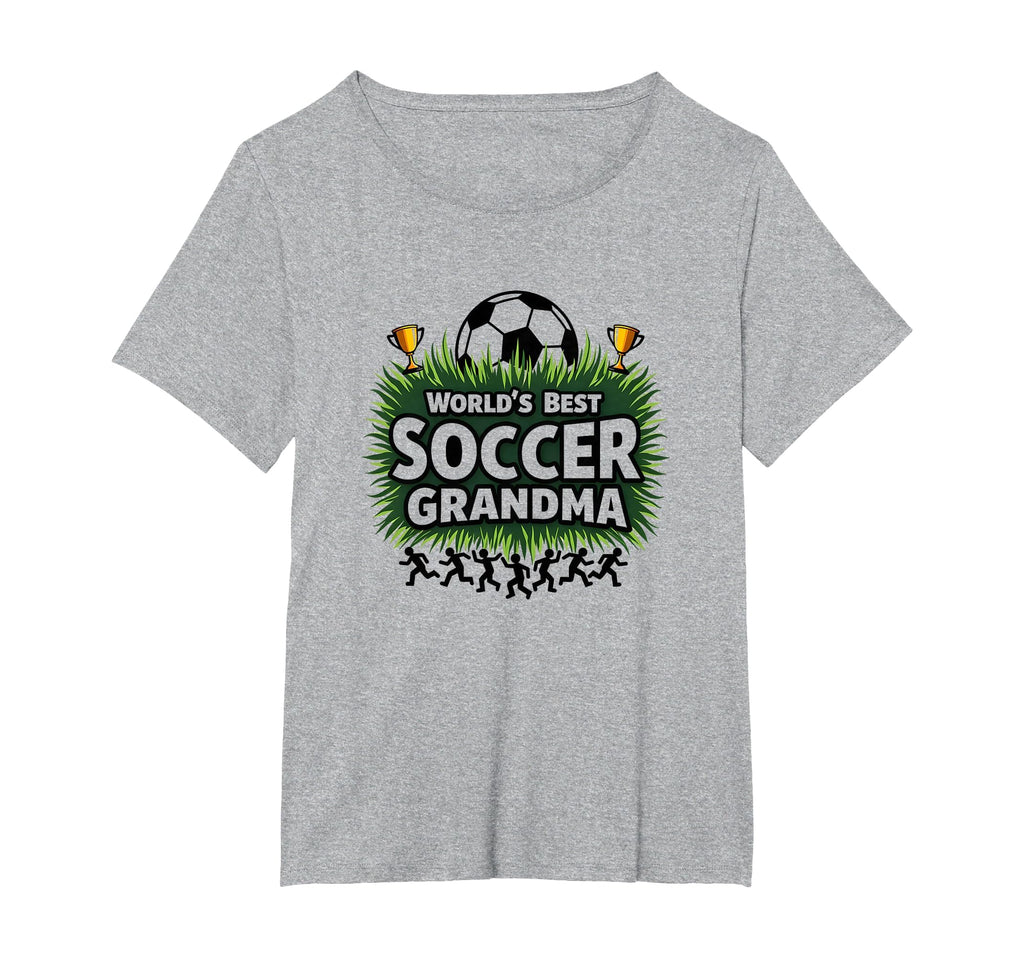 Worlds Best Soccer Grandma Champion T-Shirt - Novelty Apparel Men Women