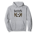 Soccer Mom Costume Leopard Cheetah Mama Hoodie - Graphic Print Men Women