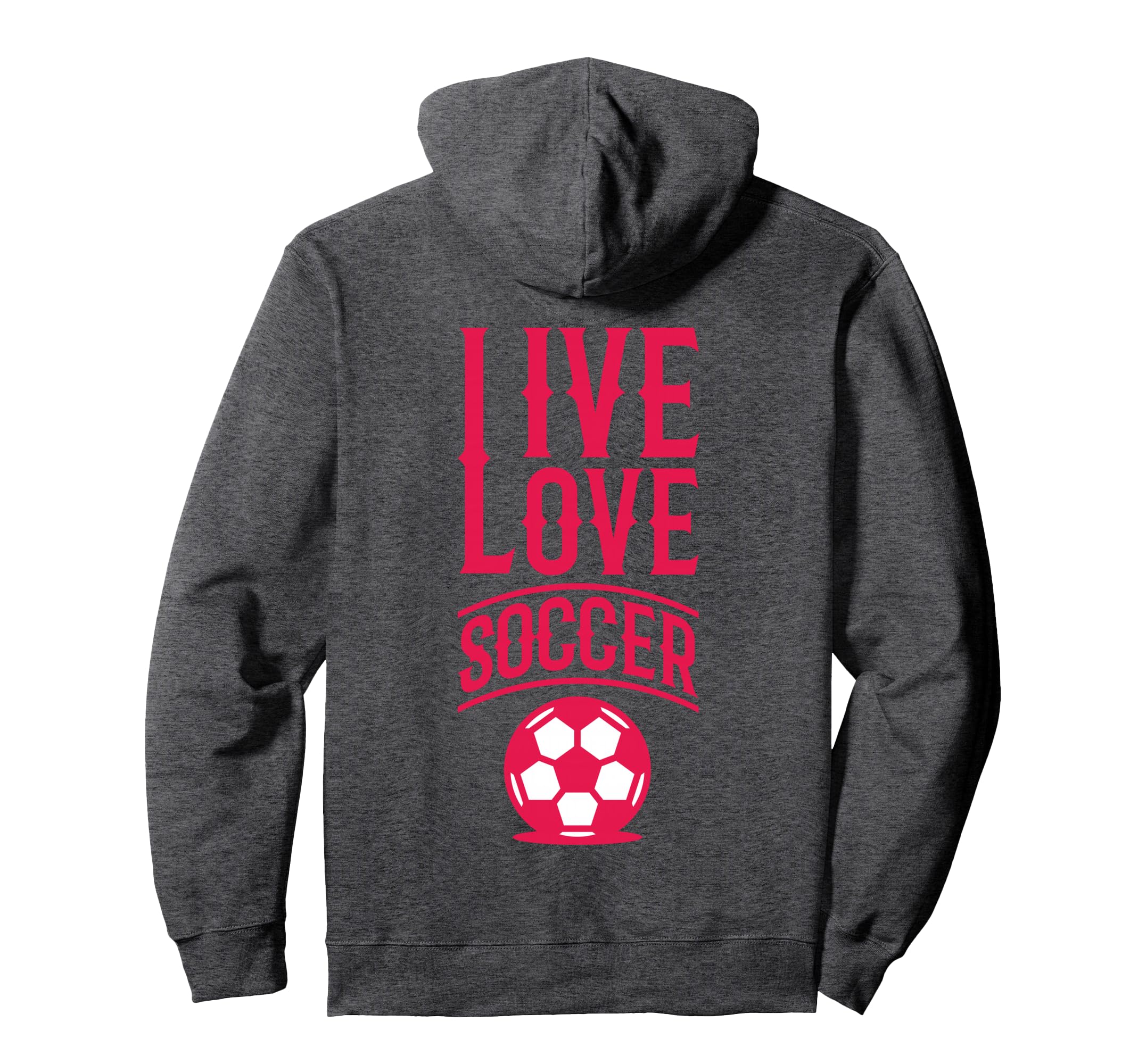 Funny Soccer Sayings Matchday Live Hoodie - Fun Novelty Design for Adults
