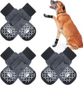 BEAUTYZOO Anti-Slip Dog Socks,Dog Shoes for Hot/Cold Pavement,Paw Protectors with Grips 3 Pairs for Puppy Small Medium Large Senior Old Dogs,Dog Socks to Prevent Licking and Hardwood Floor Protection