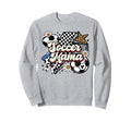 Soccer Mama Funny Leopard Soccer Mom Sweatshirt - Unique Graphic for Adults