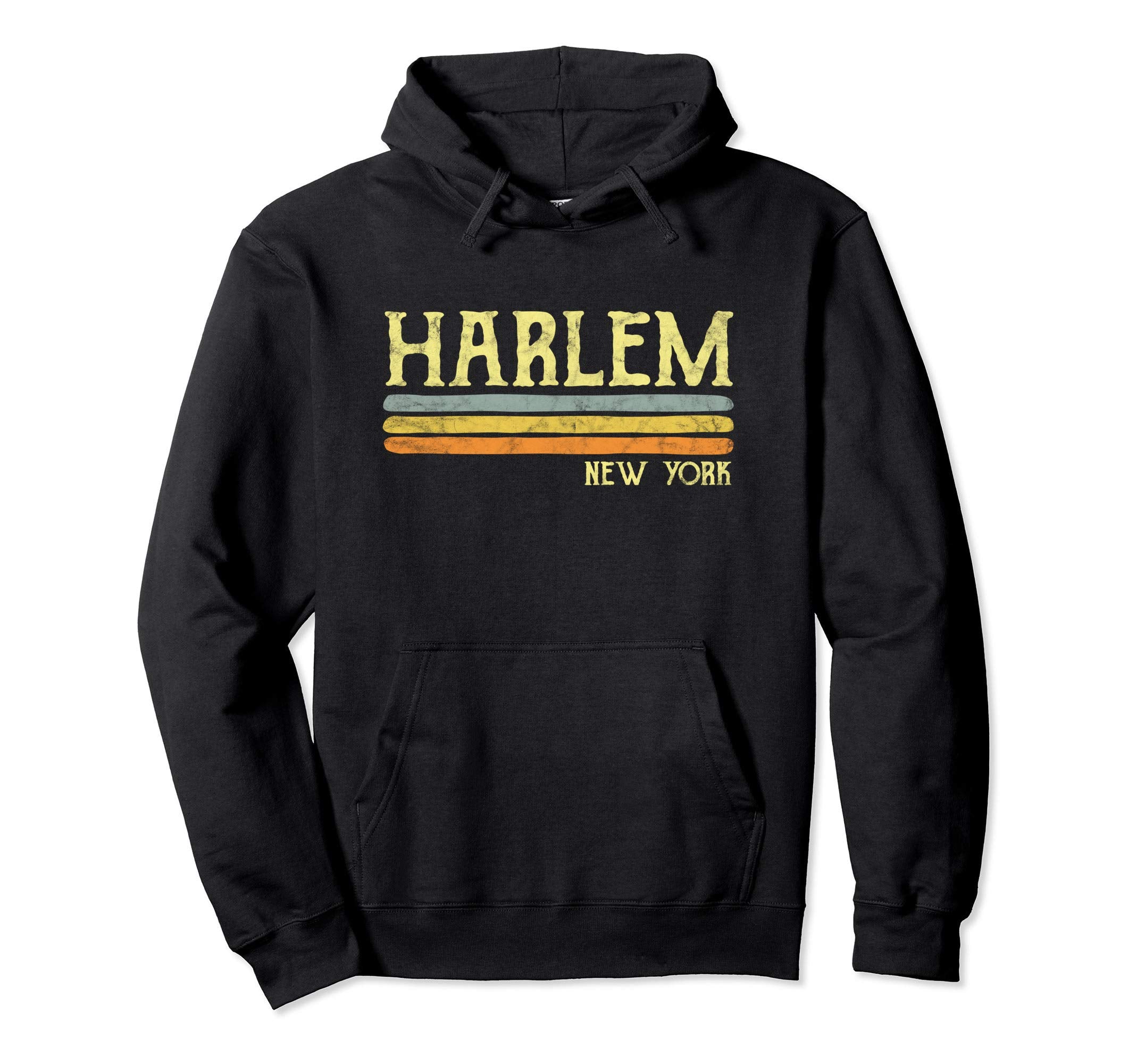 Harlem New York Ny Nyc Love Gift Hoodie - Casual Everyday Wear Unisex