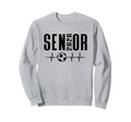 Senior 2026 Soccer Heartbeat Sweatshirt - Custom Art Print for Adults