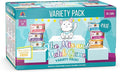 Weruva Wet Cat Food, The Mix and Match Game Pate Variety Pack, 3oz Can, Pack of 18