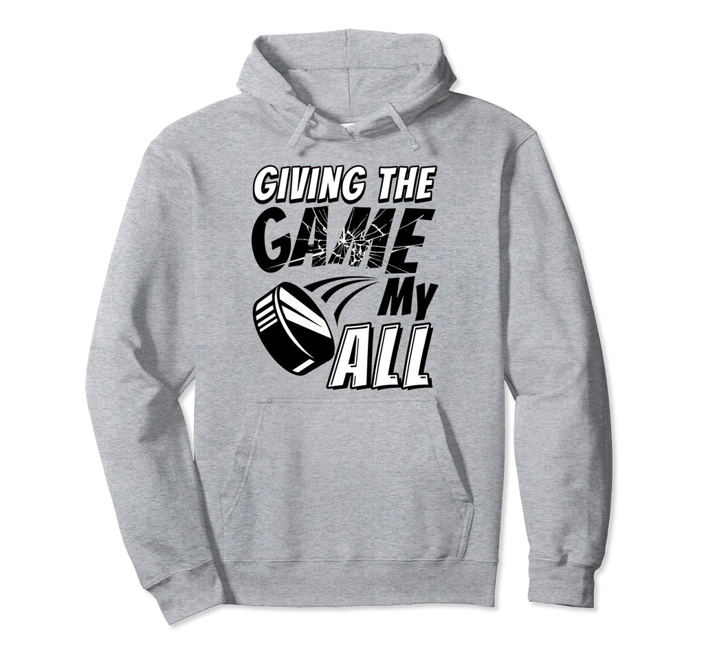 Goal Keeper Proud Hockey Coach Dad Hoodie - Streetwear Style Men Women