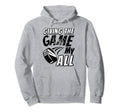 Goal Keeper Proud Hockey Coach Dad Hoodie - Streetwear Style Men Women