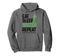 Eat Sleep Soccer Repeat Soccer Sports Hoodie - Graphic Print Men Women