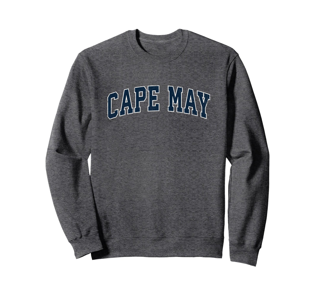 Cape May New Jersey Nj Sports Navy Sweatshirt - Graphic Print Men Women