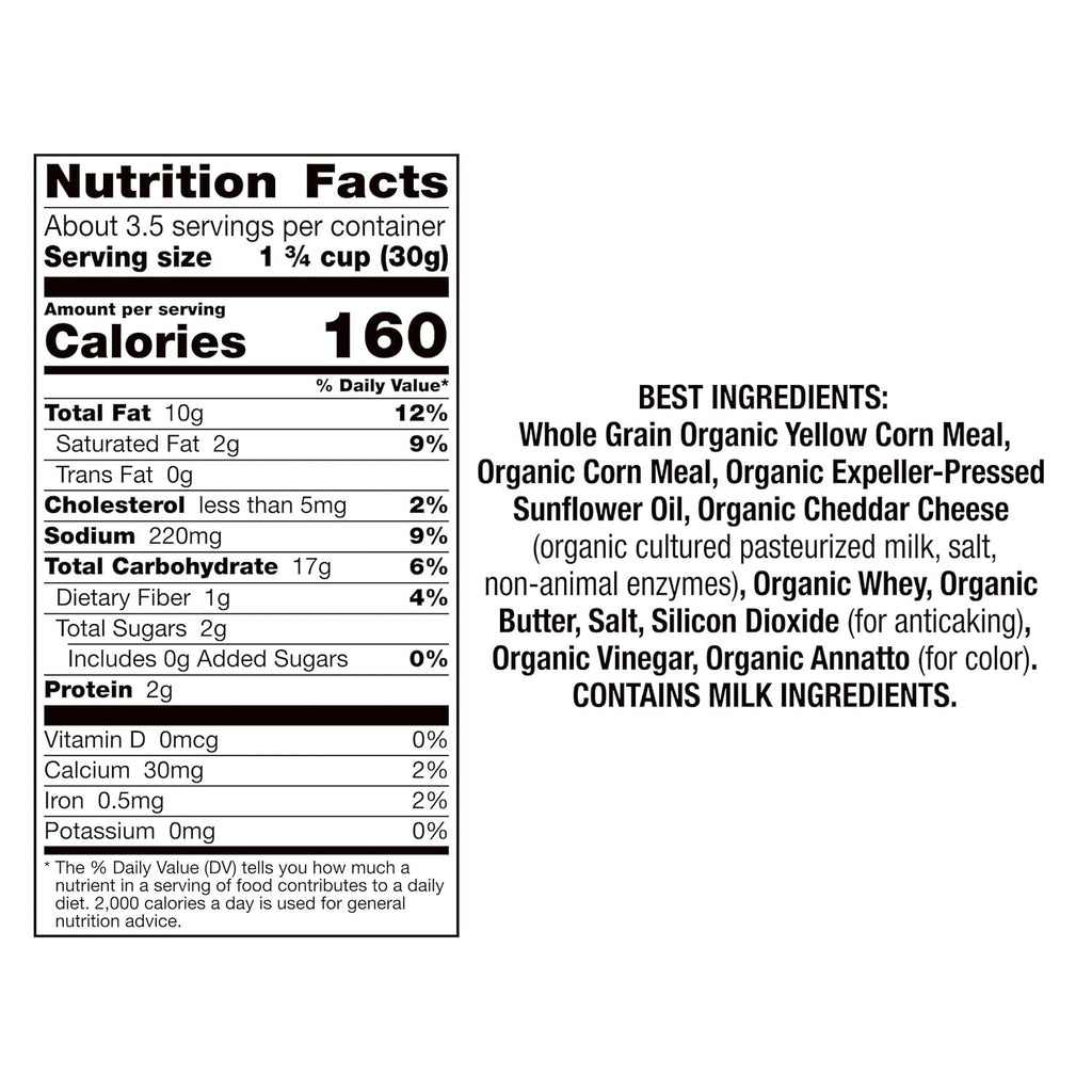 Annie's Homegrown Crunchy Cheddar Cheese Puffs, 12-Pack, 4 oz Each
