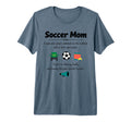 Soccer Mom Definition Gifts Mothers T-Shirt - Fun Novelty Design Men Women