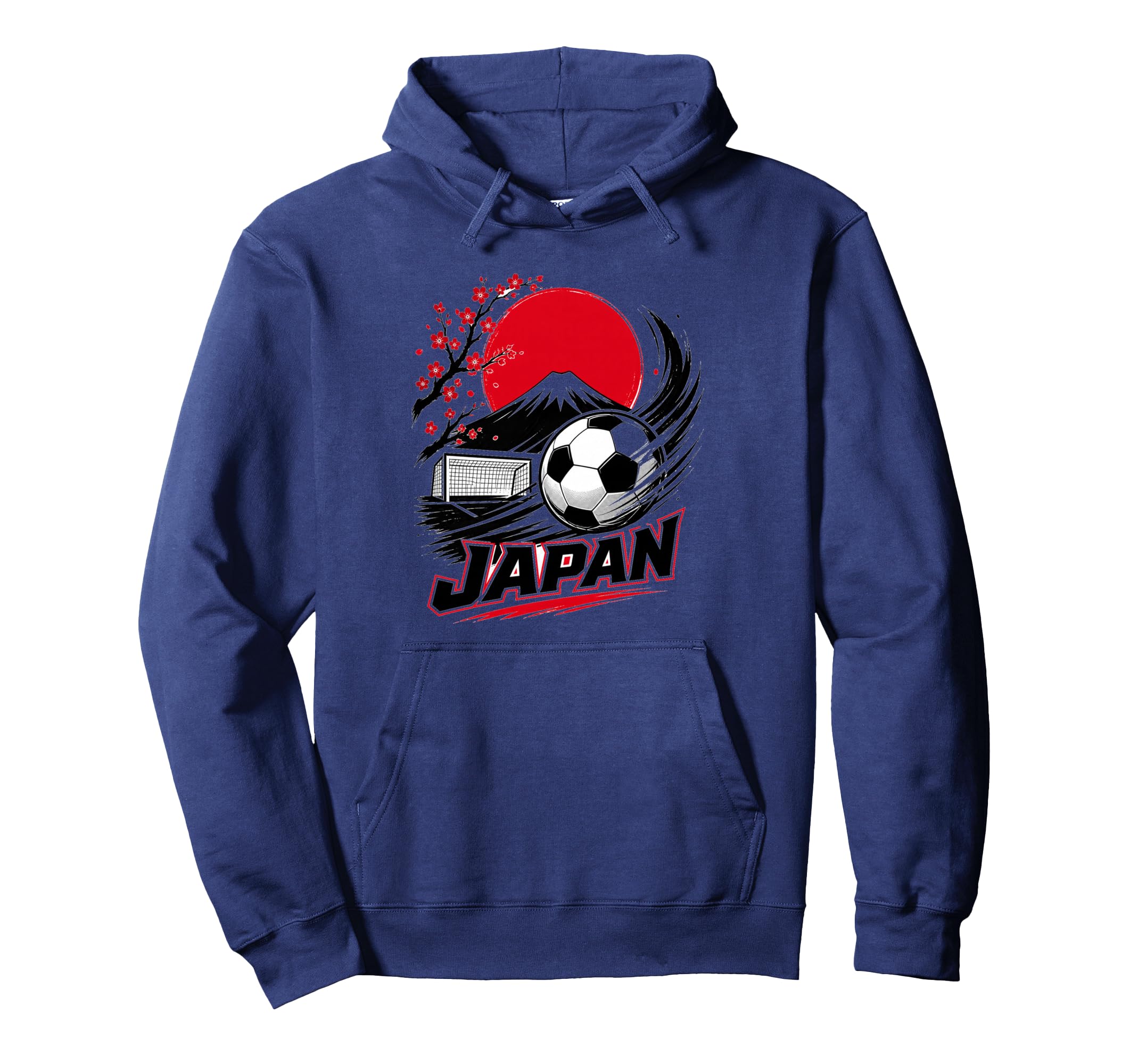 Football Collection Japan Soccer Hoodie - Trendy Graphic for Adults