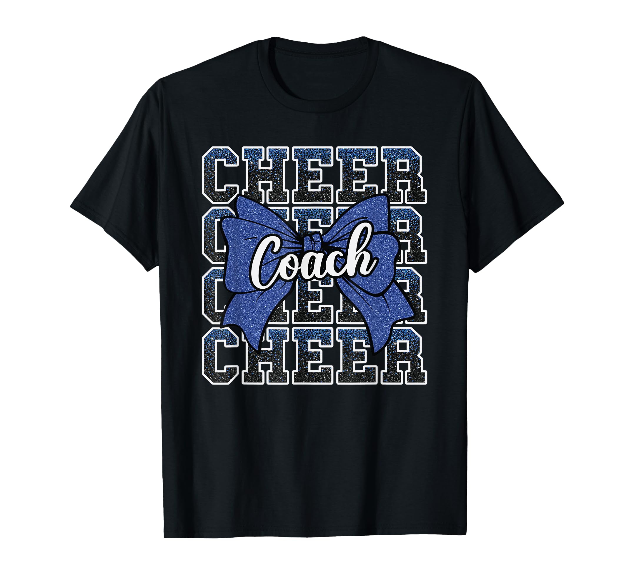 Blue Funny Sport Loud Proud Cheer T-Shirt - Custom Art Print Men Women