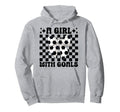 Soccer Coquette Bow Goals Hoodie - Graphic Print Men Women