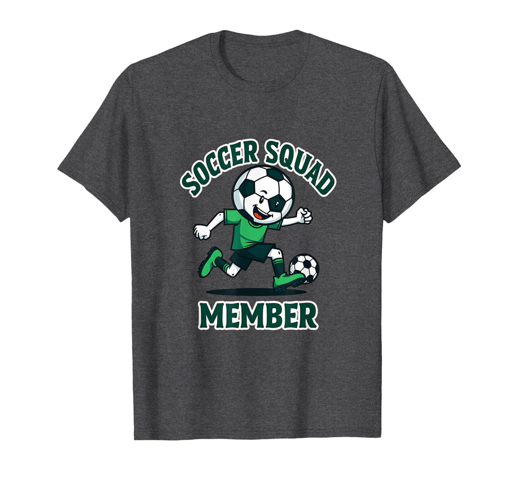 Soccer Squad Member T-Shirt - Graphic Print for Adults