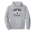 Funny Soccer Coach Hoodie - Novelty Apparel for Adults