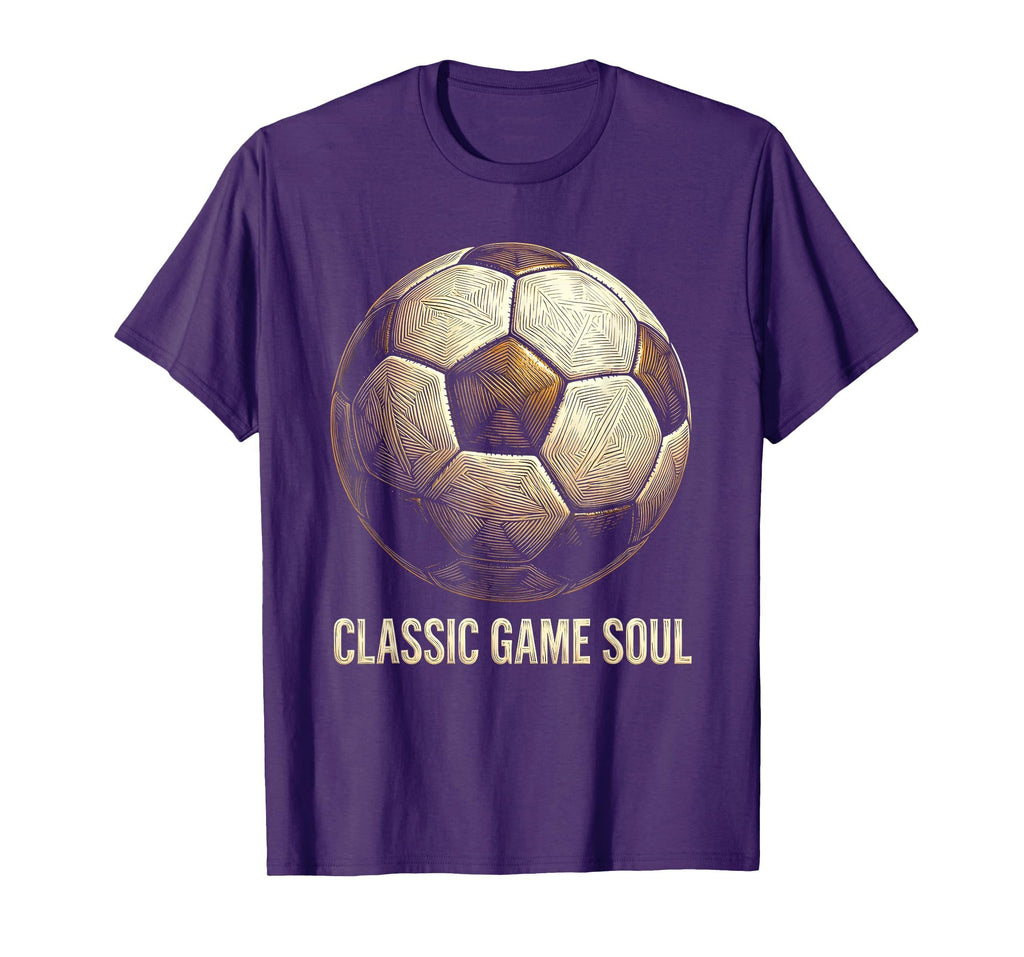 Soccer Ball Game Soul T-Shirt - Custom Art Print Men Women