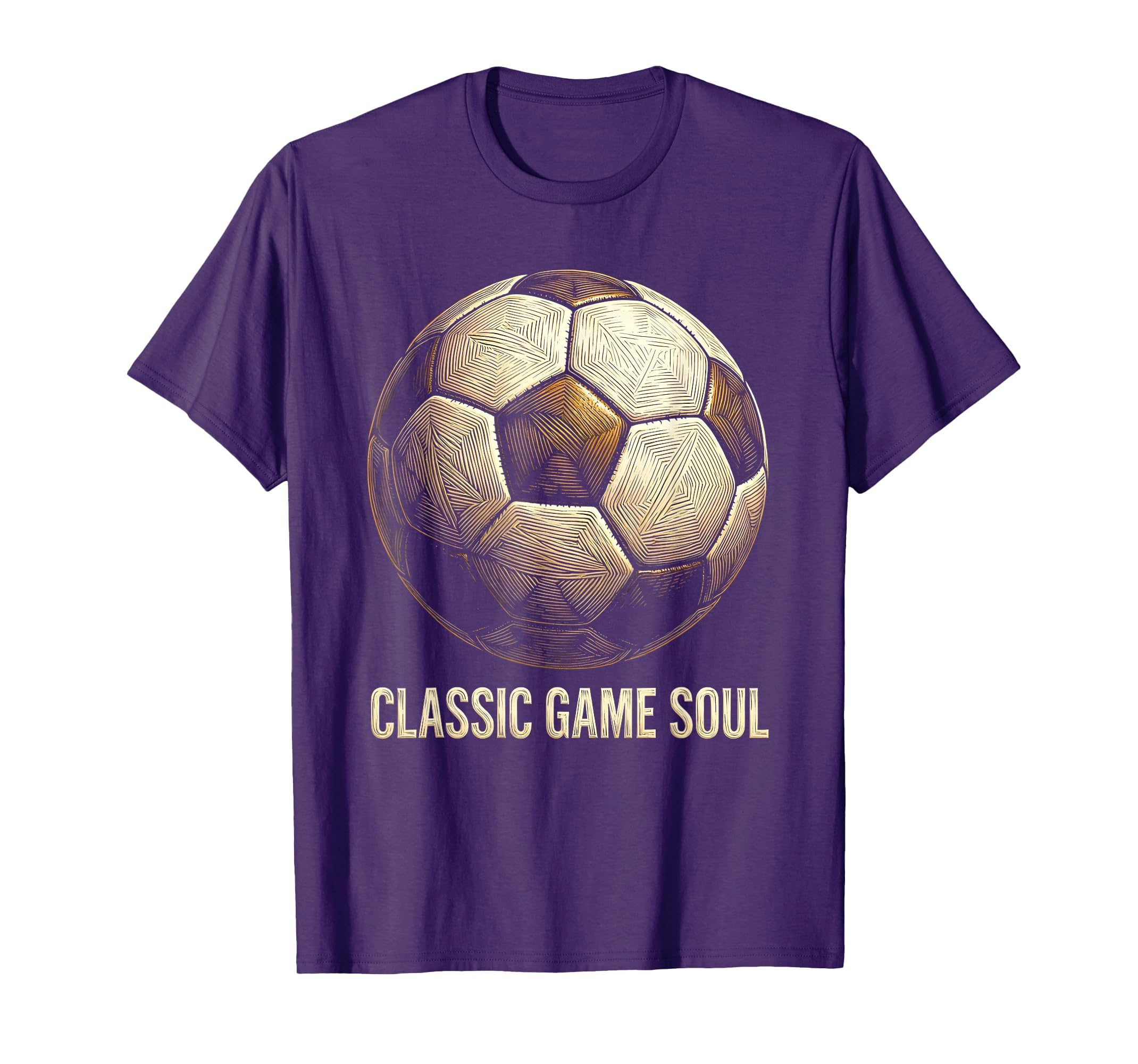 Soccer Ball Game Soul T-Shirt - Custom Art Print Men Women