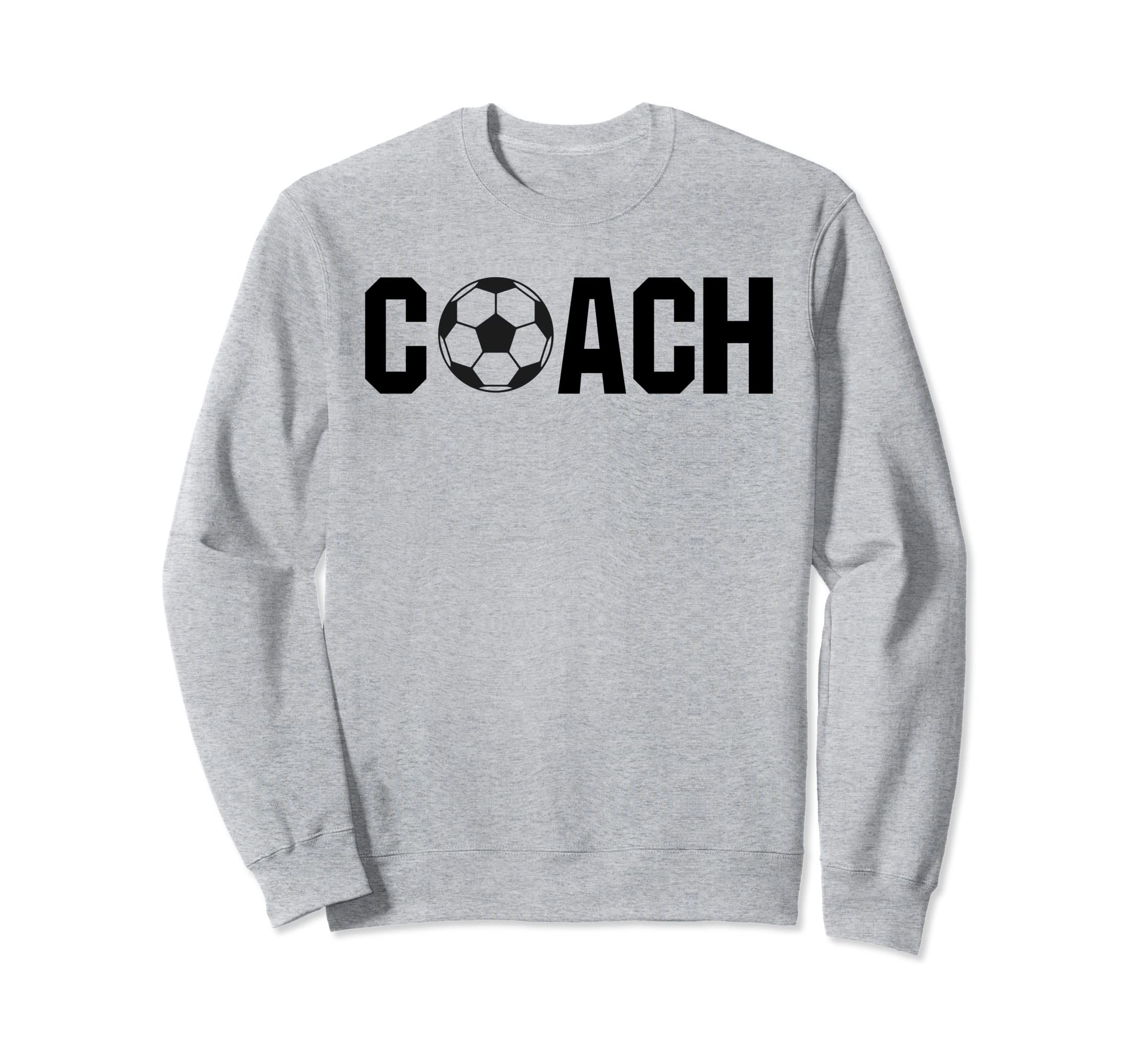 Soccer Sport Coach Team Player Sweatshirt - Fun Novelty Design for Adults