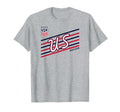 U S Soccer Perform Gray Uswnt T-Shirt - Custom Art Print Men Women