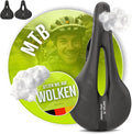 Velmia Bicycle Saddle - Comfortable Saddle for Men and Women - 3 Zone Concept - Waterproof Bicycle Seat with Ergonomic Design