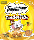 Temptations Tender Fills Crunchy and Soft Adult Cat Treats, Roasted Chicken Flavor, 11.6 oz. Pouch