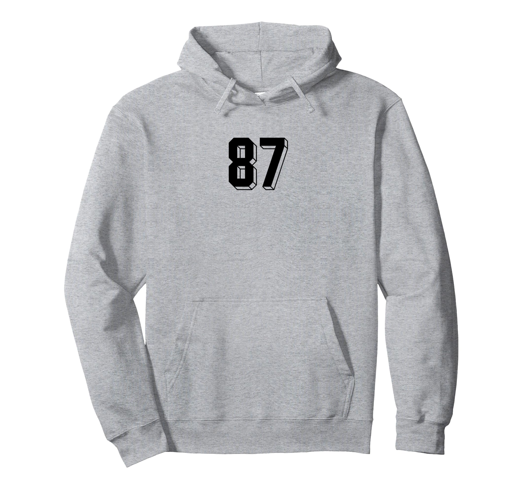 Number 87 80S 90S Soccer Team Jersey Hoodie - Trendy Graphic Men Women