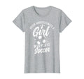 Never Underestimate Who Plays Soccer T-Shirt - Streetwear Style Men Women