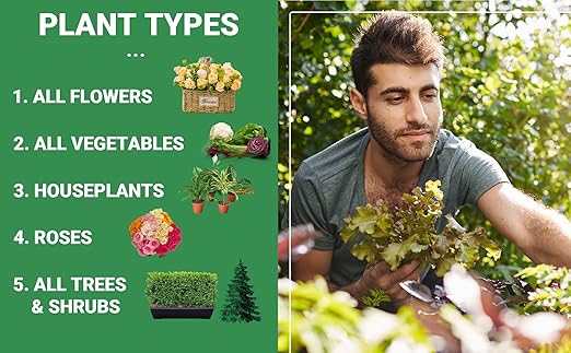 6-6-6 All-Purpose Professional Plant Food Fertilizer; Ideal for Winter Care & Spring Feeding, Perfect Balanced NPK for Indoor and Outdoor Plants (10 QUARTS)