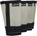 Warrior Fly Boots for Horses - Breathable Mesh Horse Boots for Fly Protection & Leg Comfort - Set of 4 (The Warrior, Gray)