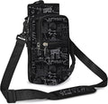 icolor Water Bottle Carrier Bag with Strap 25/32/40 oz Crossbody Bottle Holder with Phone Pocket Sling Sleeve Insulated Neoprene Water Bottle Pouch for Walking Travelling