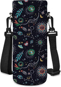 AUPET Water Bottle Bag Carrier,24oz/32oz Insulated Neoprene bottle Sling Holder Case Pouch Cover for 1000ML/750ML Bottles with Shoulder Strap for walking