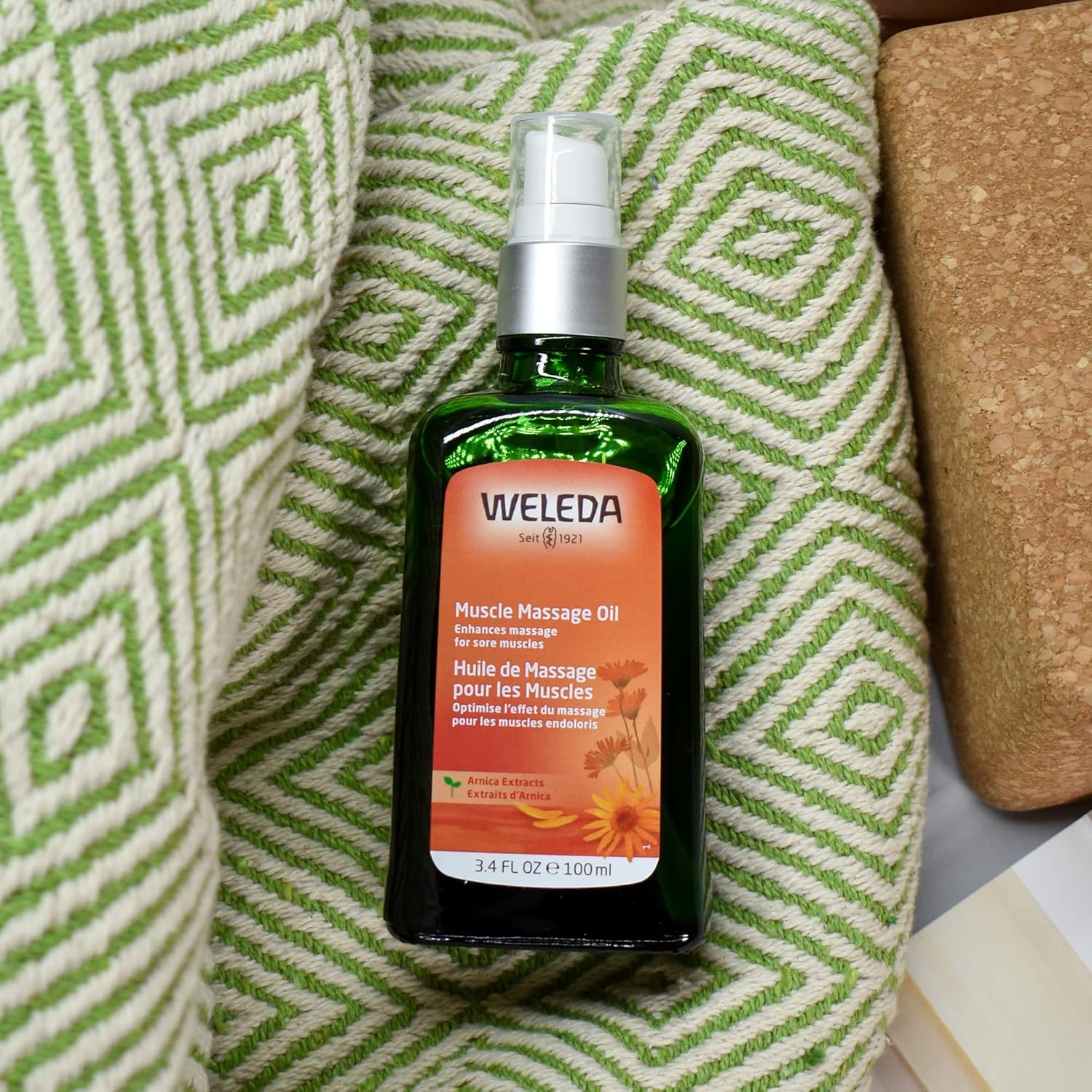 Weleda Arnica Muscle Massage Oil, 3.4 fl oz