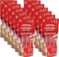 Beefeaters Cat Treats Lickable Puree 1.59oz (12-Pack) – Chicken, Grain-Free, Taurine-Enriched, Ideal for Training & Interactive Feeding