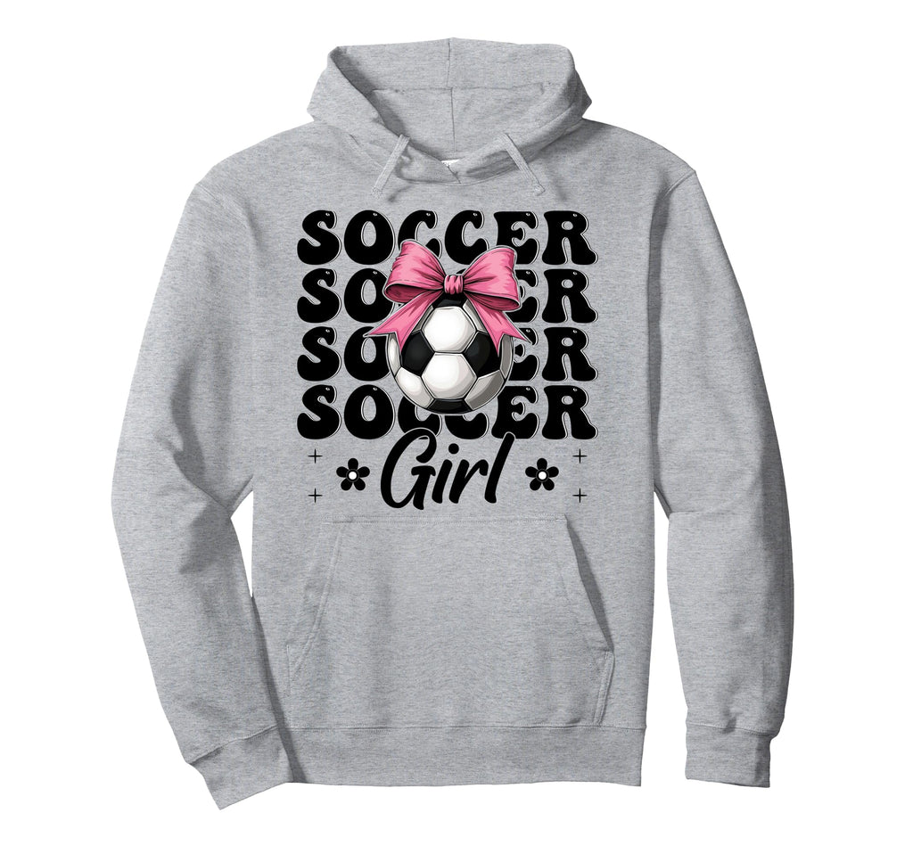 Soccer Soccer Mom Coquette Hoodie - Graphic Print Men Women