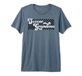 Soccer Grandma Grandmother Checkered Tri T-Shirt - Custom Art Print Unisex