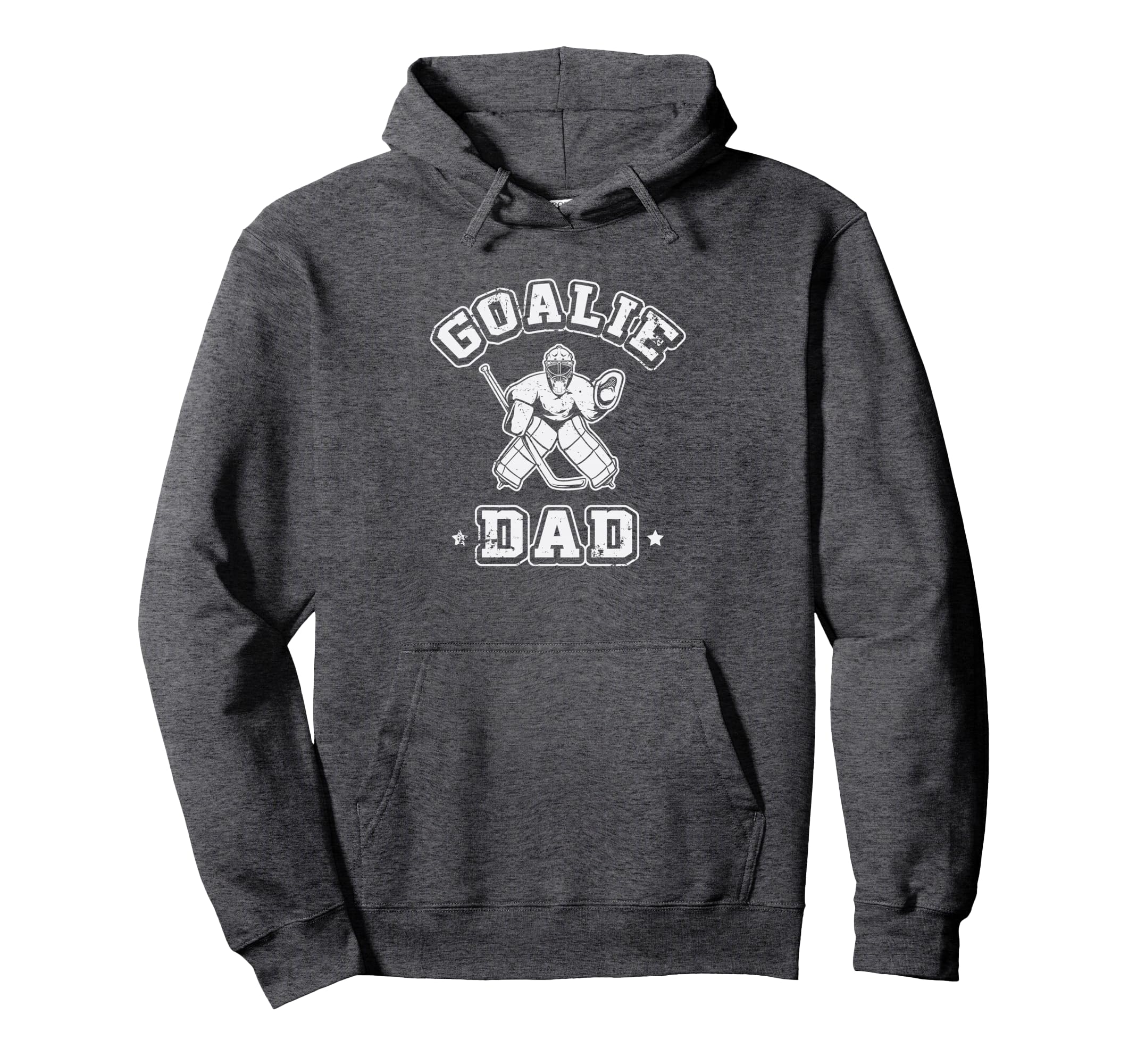 Goalie Dad Hockey Sports Father Ice Hockey Hoodie - Novelty Apparel Unisex
