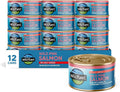 Wild Planet Skinless & Boneless Wild Alaskan Pink Salmon, Case of 12, 6 Oz. Each