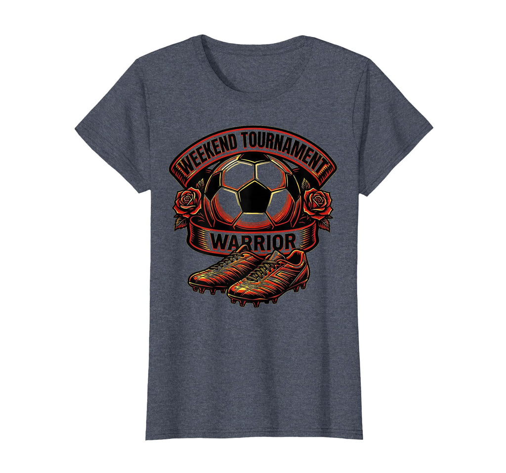 Weekend Tournament Warrior Soccer Mom T-Shirt - Custom Art Print Men Women