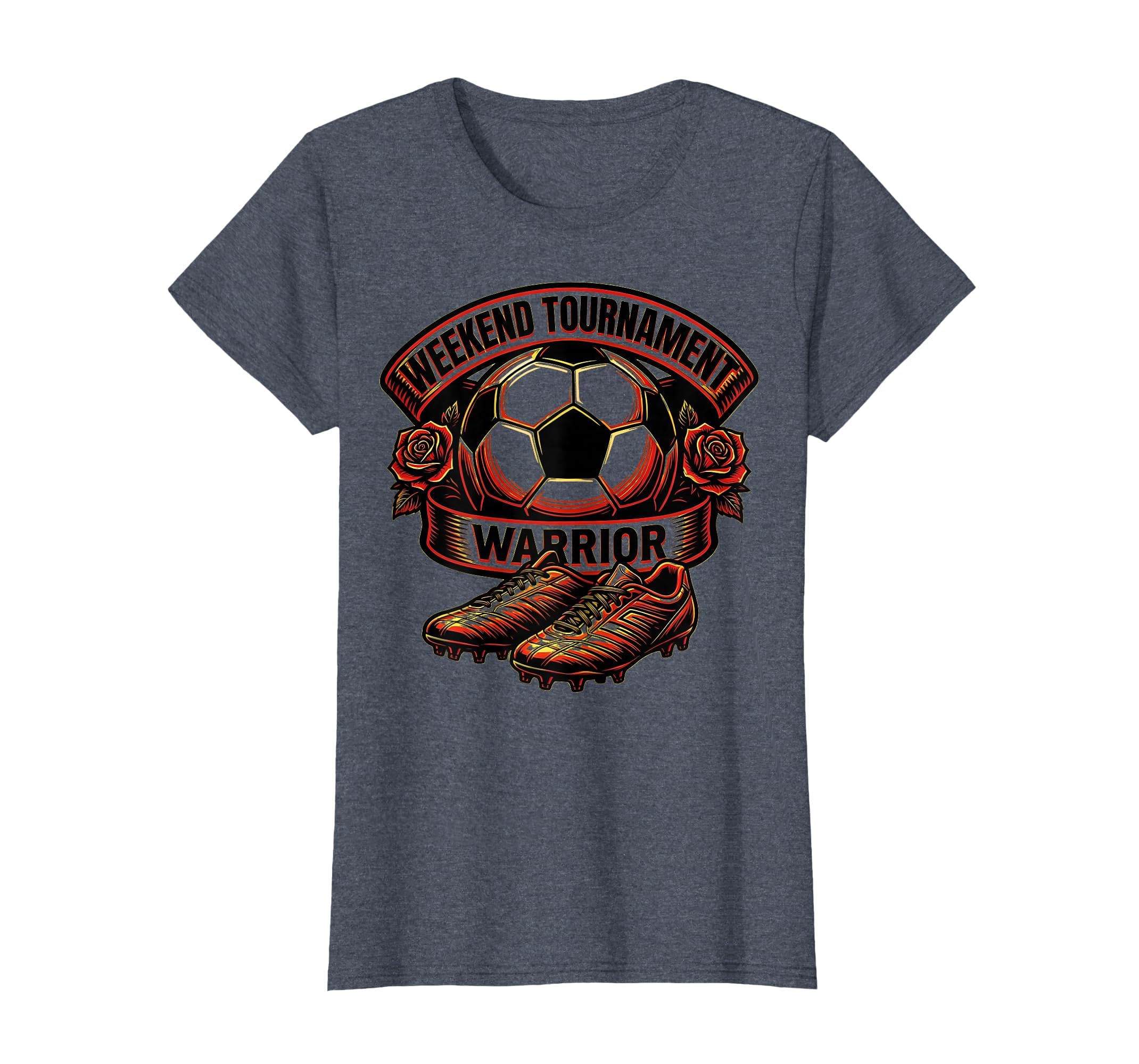 Weekend Tournament Warrior Soccer Mom T-Shirt - Custom Art Print Men Women