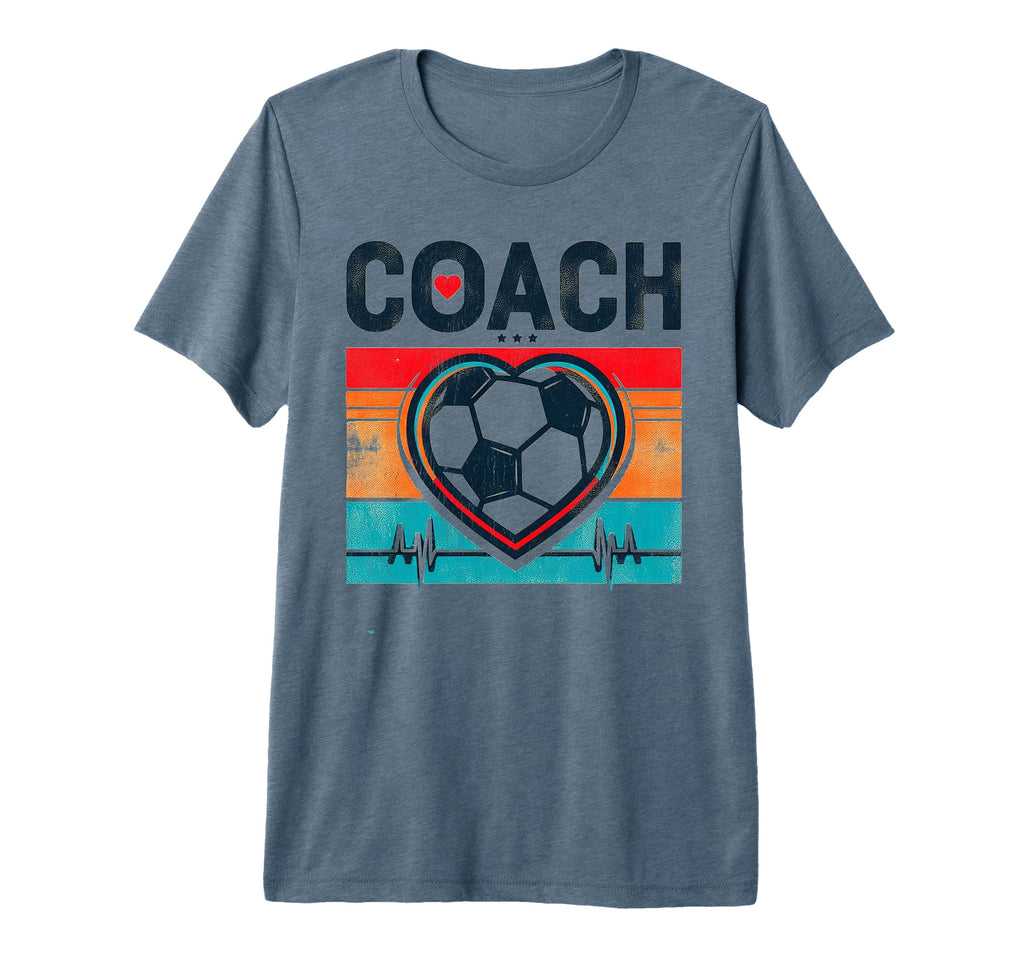 Soccer Coach Training Coaching T-Shirt - Custom Art Print for Adults