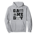 Soccer Game Day Coquette Bow Funny Soccer Hoodie - Unique Graphic Unisex