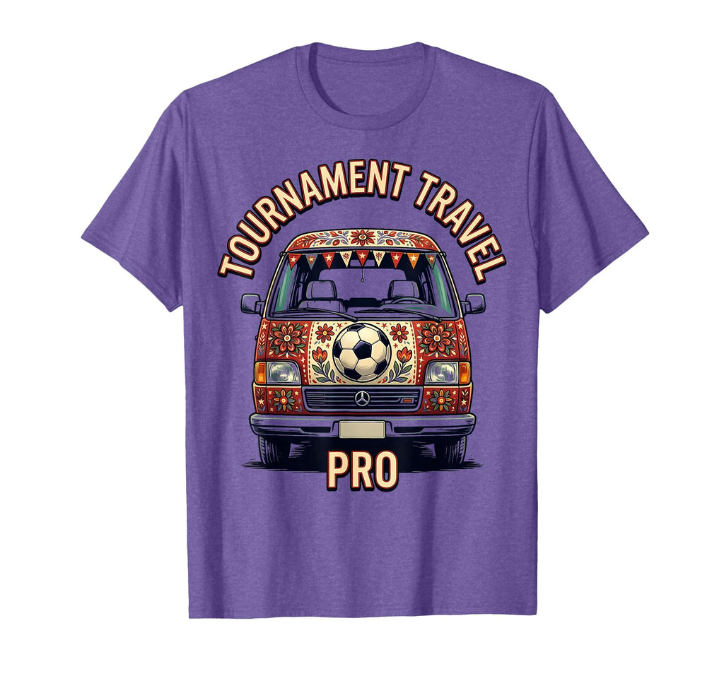 Tournament Travel Pro Soccer Mom T-Shirt - Aesthetic Graphic Unisex