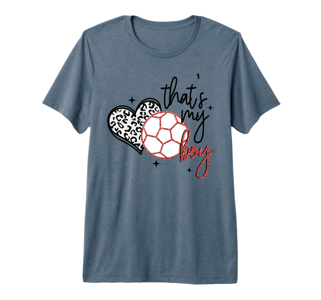 Thats My Leopard Heart Mothers Day T-Shirt - Unique Graphic for Adults