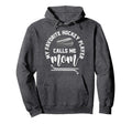 My Favorite Hockey Player Calls Me Mom Sport Hoodie - Graphic Print Unisex