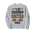 Im Not Yelling This Is My Soccer Mom Sweatshirt - Custom Art Print Unisex