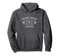 Sacred Heart Chargers Soccer Ball Hoodie - Casual Everyday Wear for Adults
