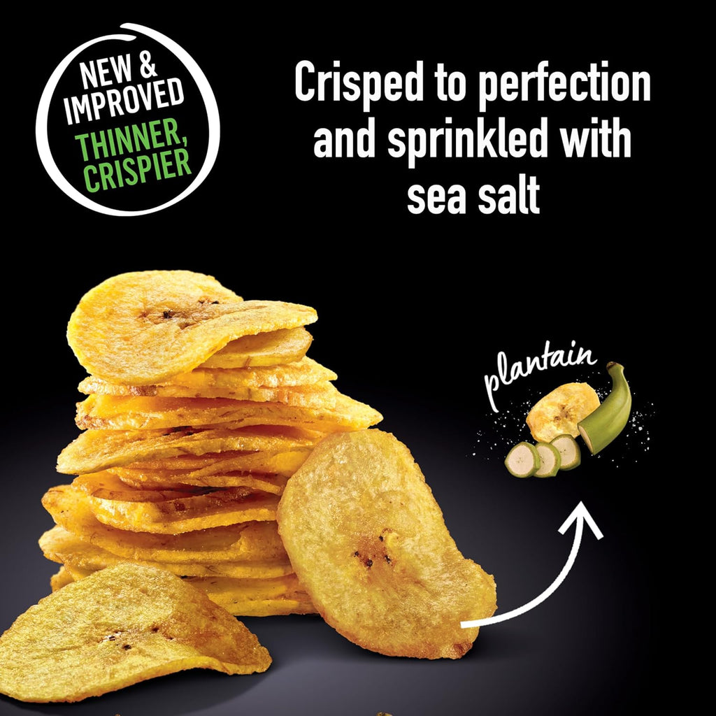 Terra Plantains Chips - Sea Salt - 12 x 5 oz